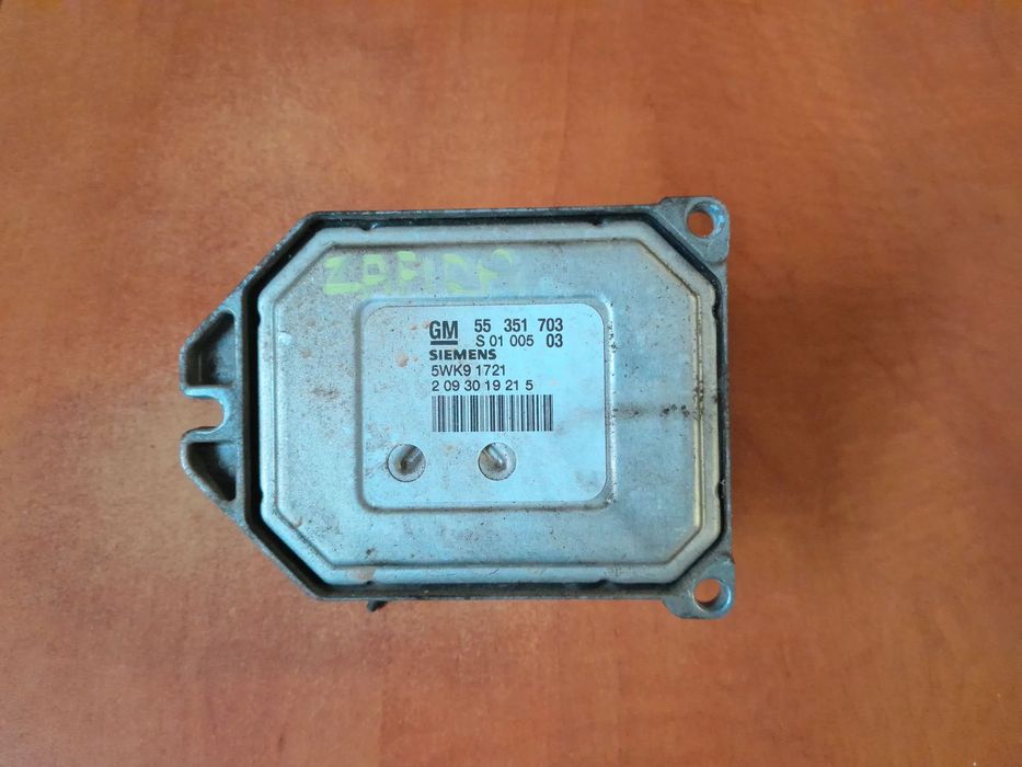 Sterownik silnika OPEL Zafira A 99-05r. 1.8 16v 55351703