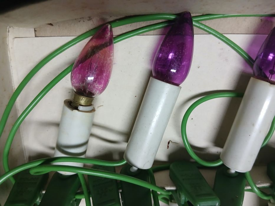 Lampki choinkowe z prl 1978r nie świecą