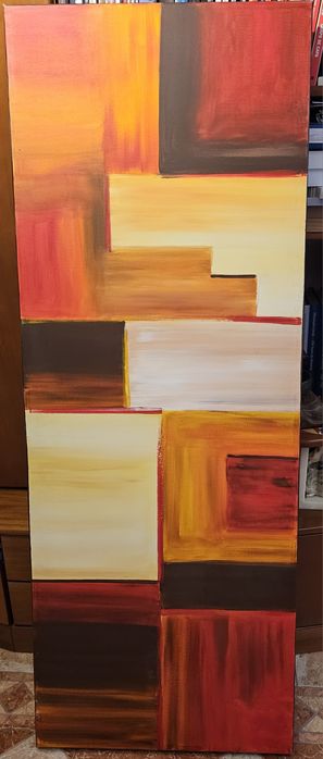 Quadro pintado à mão