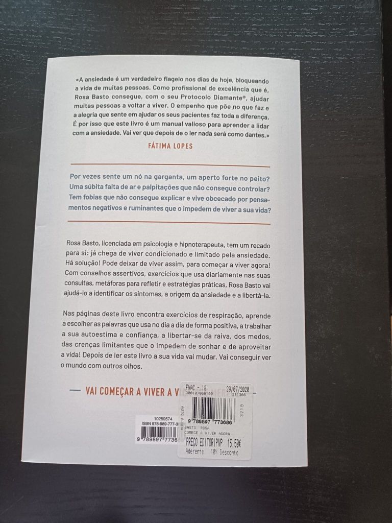 Comece a viver agora - NOVO (portes incluídos)