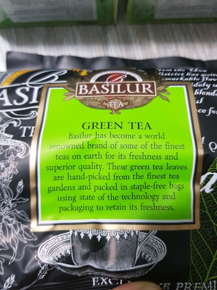 Чай BASILUR оригінал.