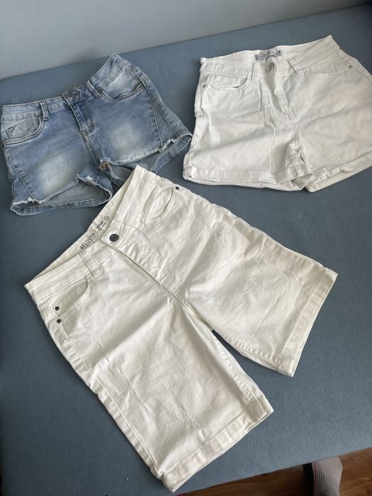 Spodenki jeansy r. 34
