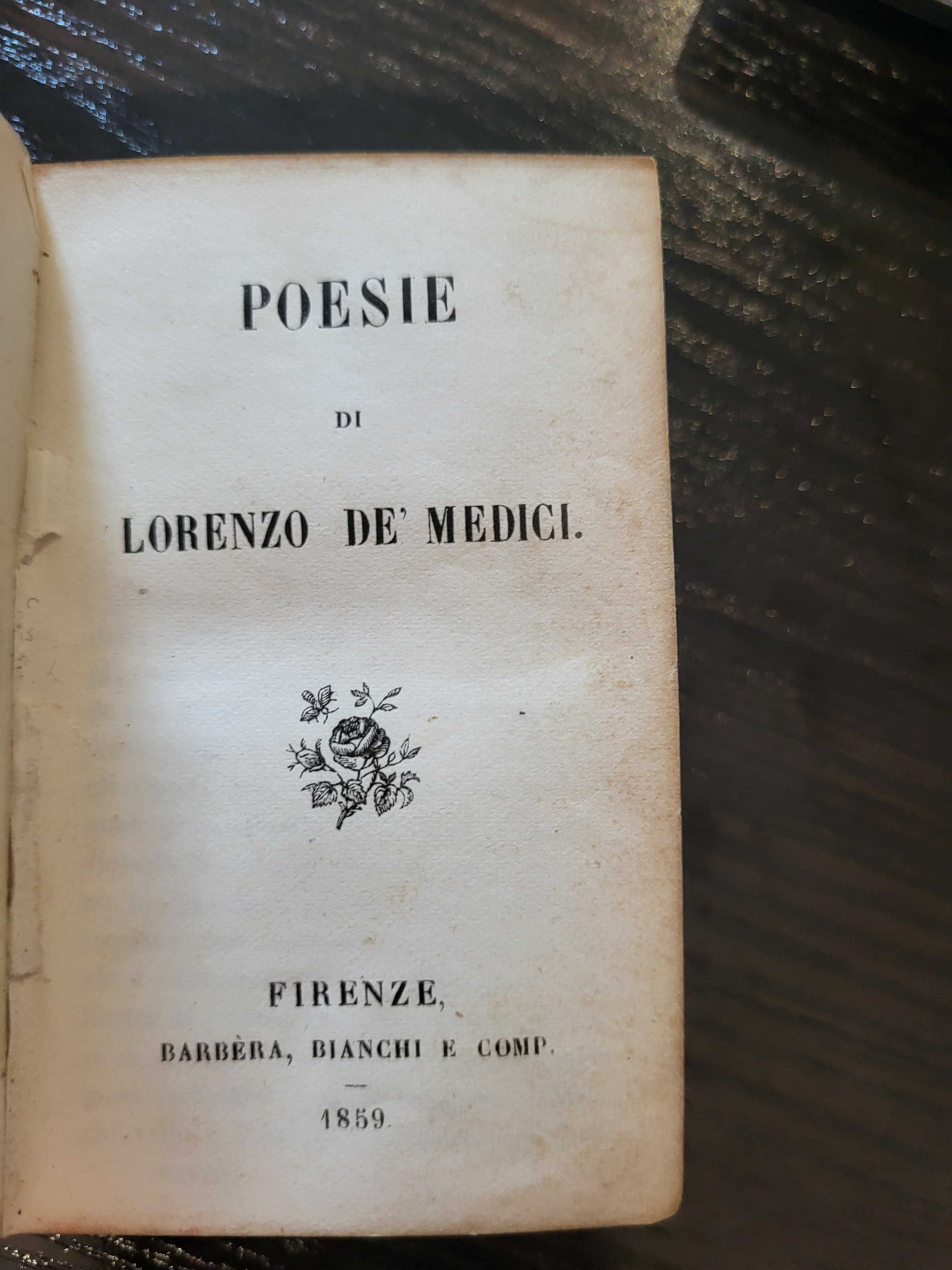 Poesie – Lorenzo de’ Medici