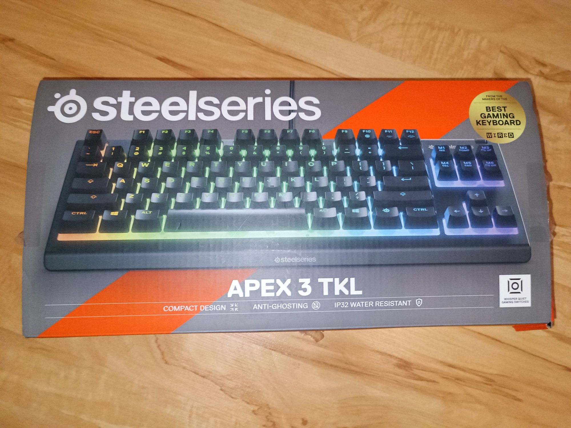 Klawiatura ,myszka i podkładka  steelseries