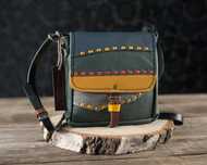torebka unikatowa handmade tetro patchwork miodzio