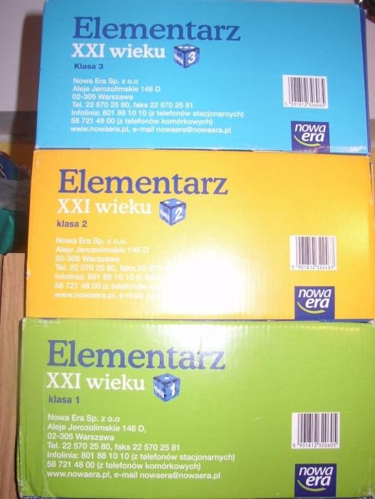 Podręczniki "Elementarz XXI wieku" dla klas 1-3