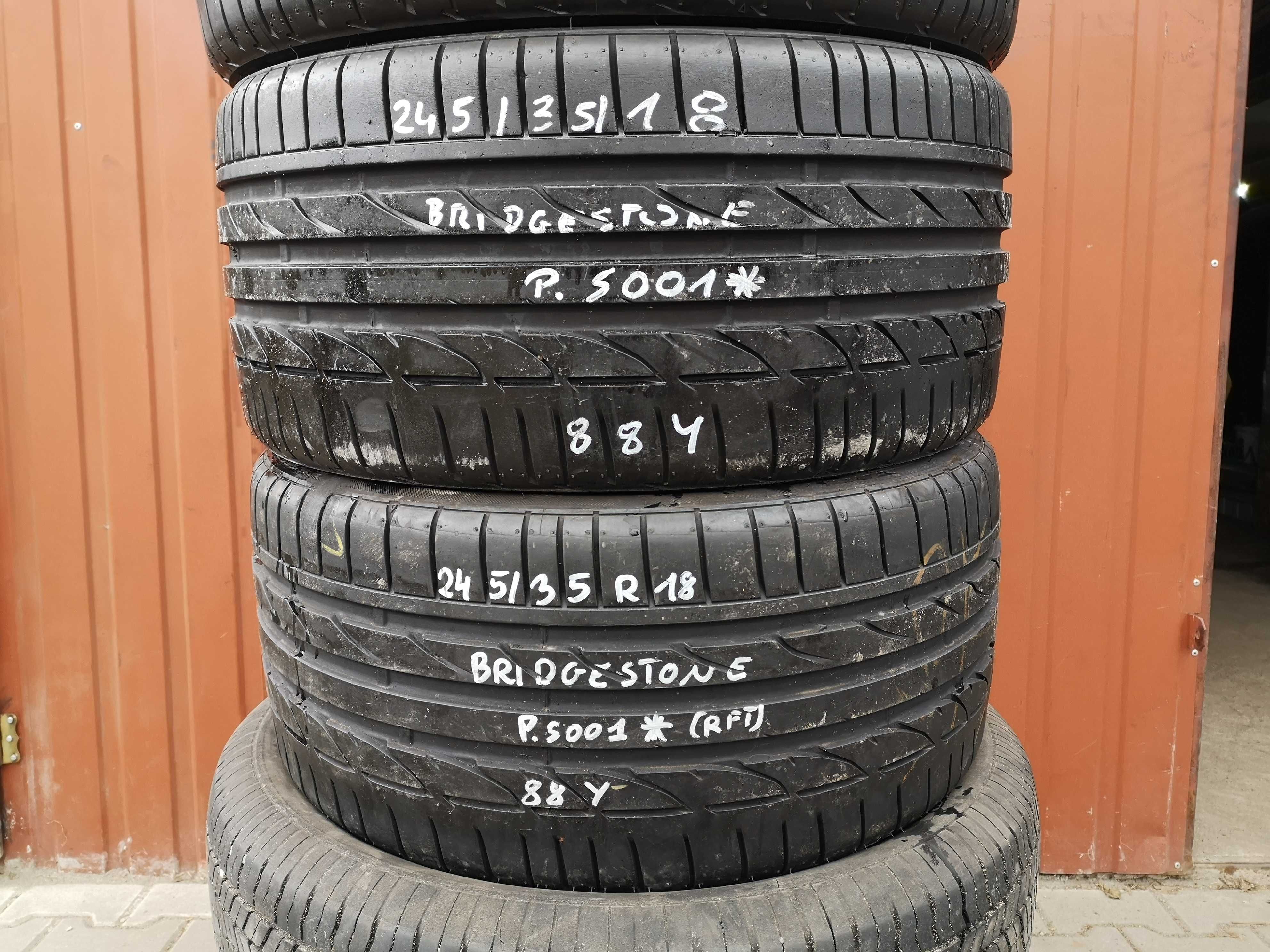 245/35 R18 88Y - Bridgestone Potenza S001* RSC - Run Flaty (5 sztuk)