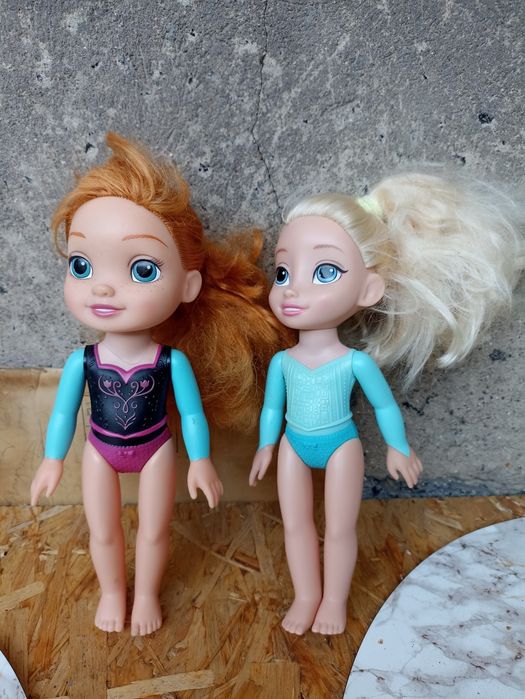 Dwie duże Lalki 34 cm lalki księżniczki Disneya