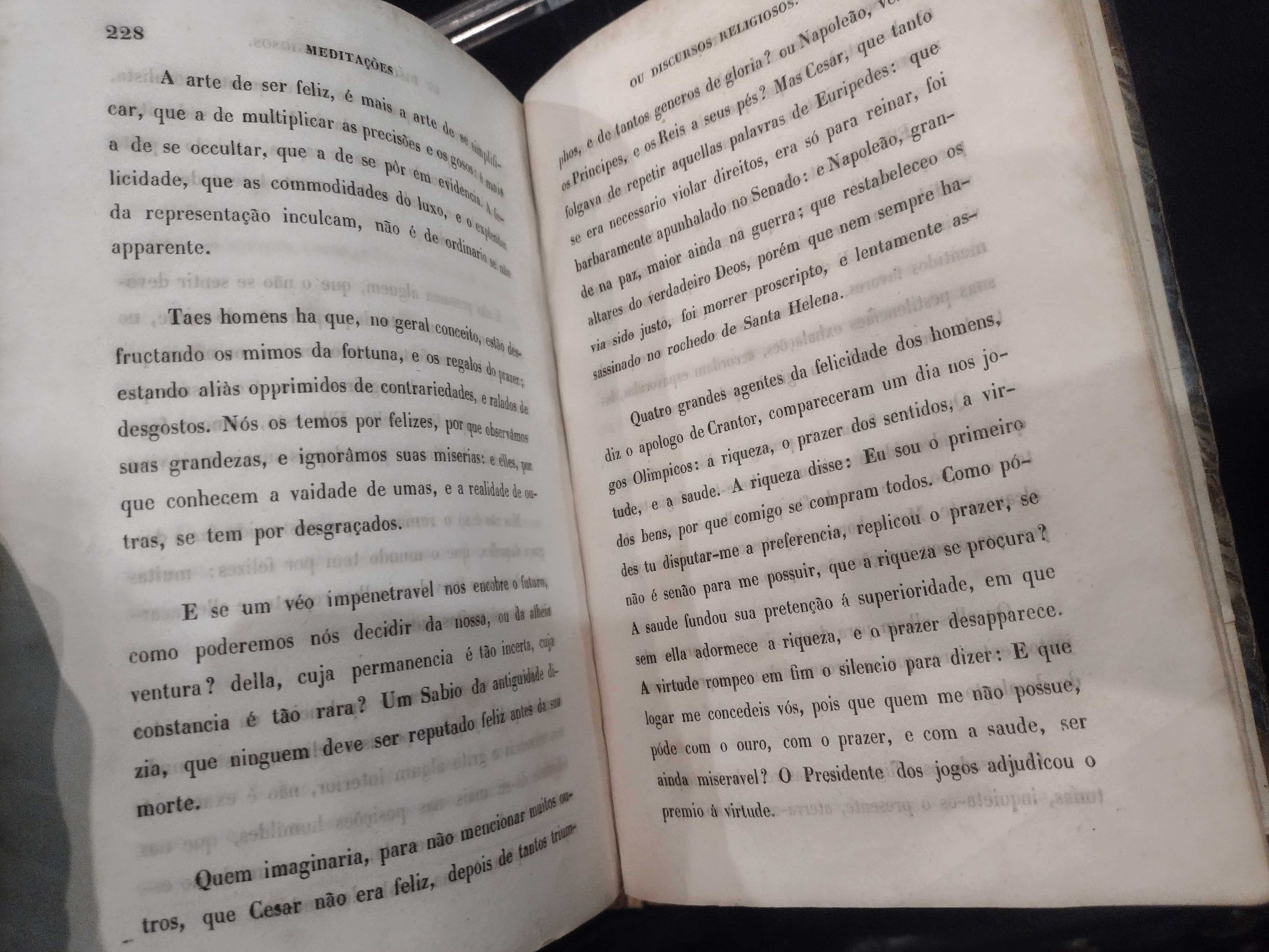 Meditações ou Discursos Religiosos 1842 José J. Rodrigues de Bastos