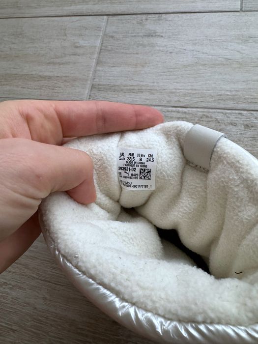 США! Зимові жіночі кросівки Puma Snowbae Patent 393931-02 Оригінал! 40