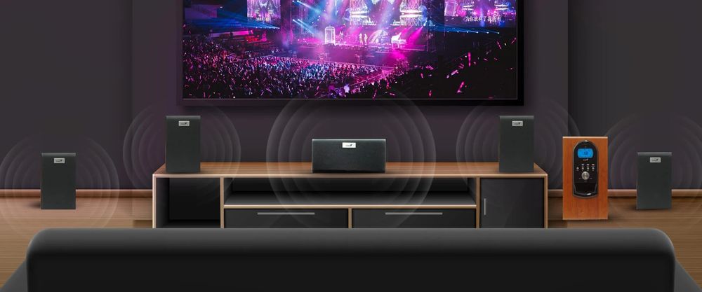 Домашній кінотеатр Genius SW-HF5.1 6000