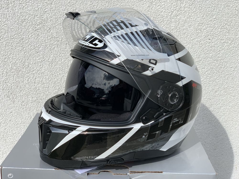 Kask motocyklowy HJC i70 REDEN rozmiar M, Blenda,Pinlock, Poliweglan!