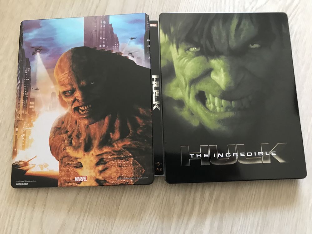 Incrível Hulk blu-ray steelbook Novamedia