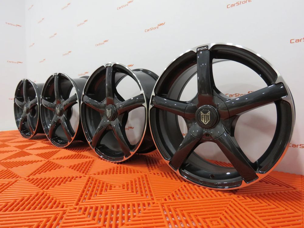 Jantes Fox VR1 16 x 6.5 et 25 4x98 + 4x108 Carbon Grey