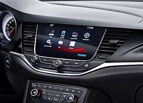 Rádio Opel Astra K - Reparação - Substituição do écran por Original