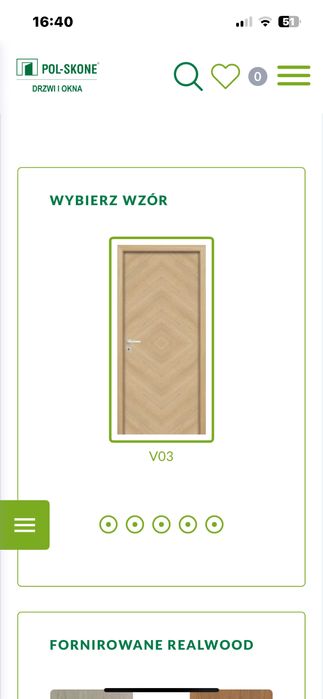 Drzwi 80 Prawe z oscieznicą bexprzylgowa Nowe