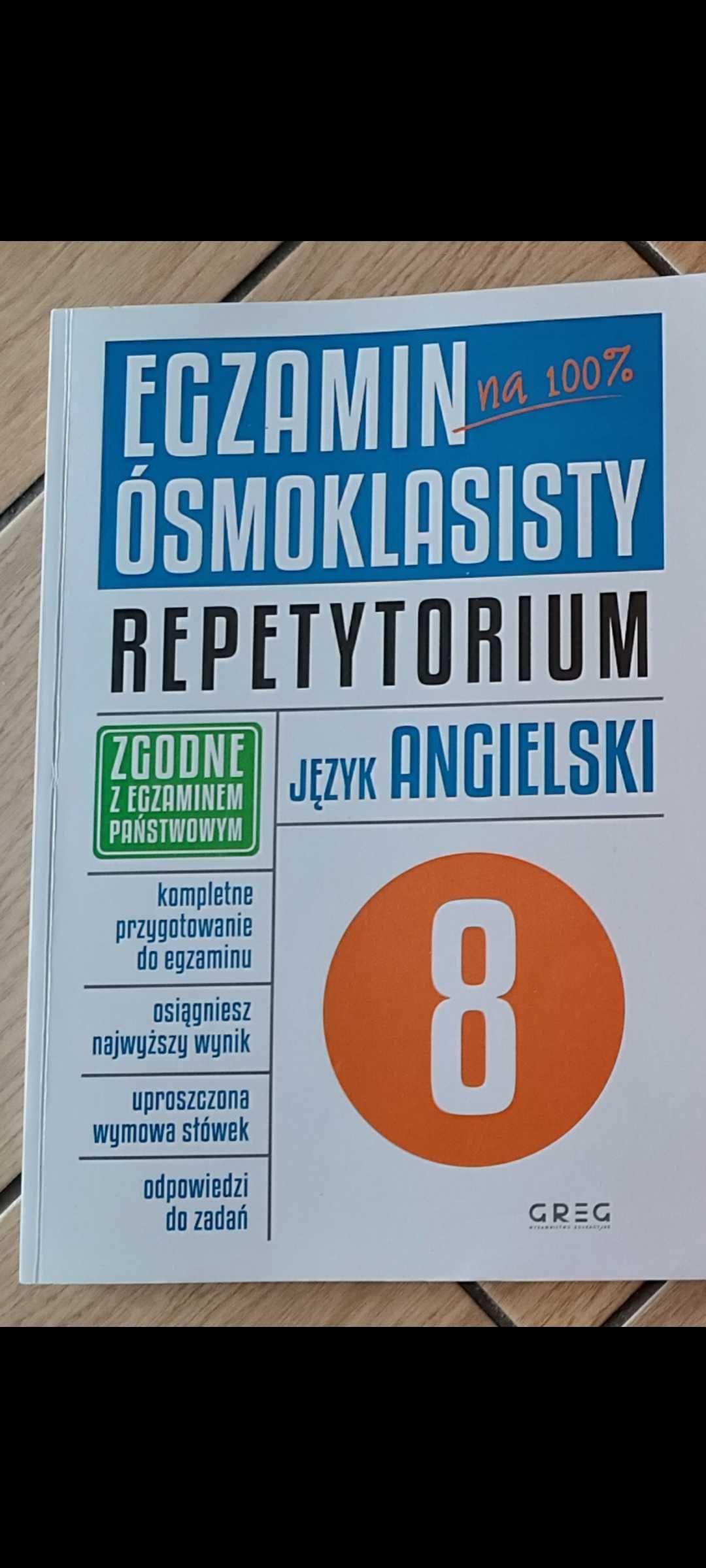 Repetytorium. Język angielski. Egzamin ósmoklasisty