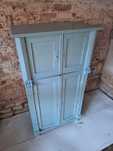 Komoda drewniana lite drewno sosnowa vintage retro