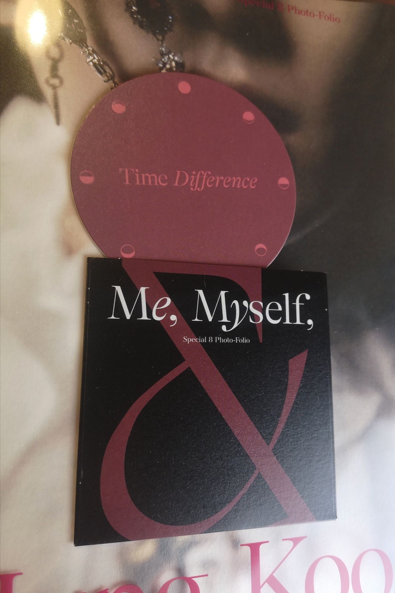 Jungkook photobook me myself & i time difference bts