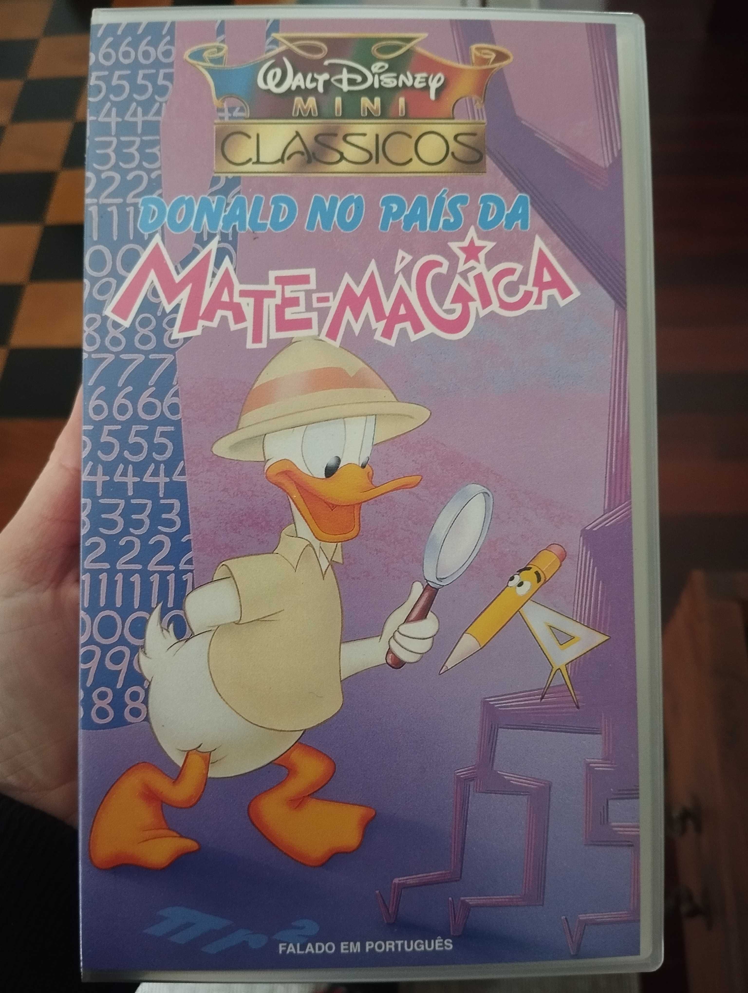 VHS Donald no País da Mate-Mágica