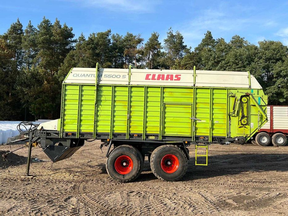 Claas Quantum 5500s Przyczepa objętościowa, Tandem (Veenhuis, Joskin)