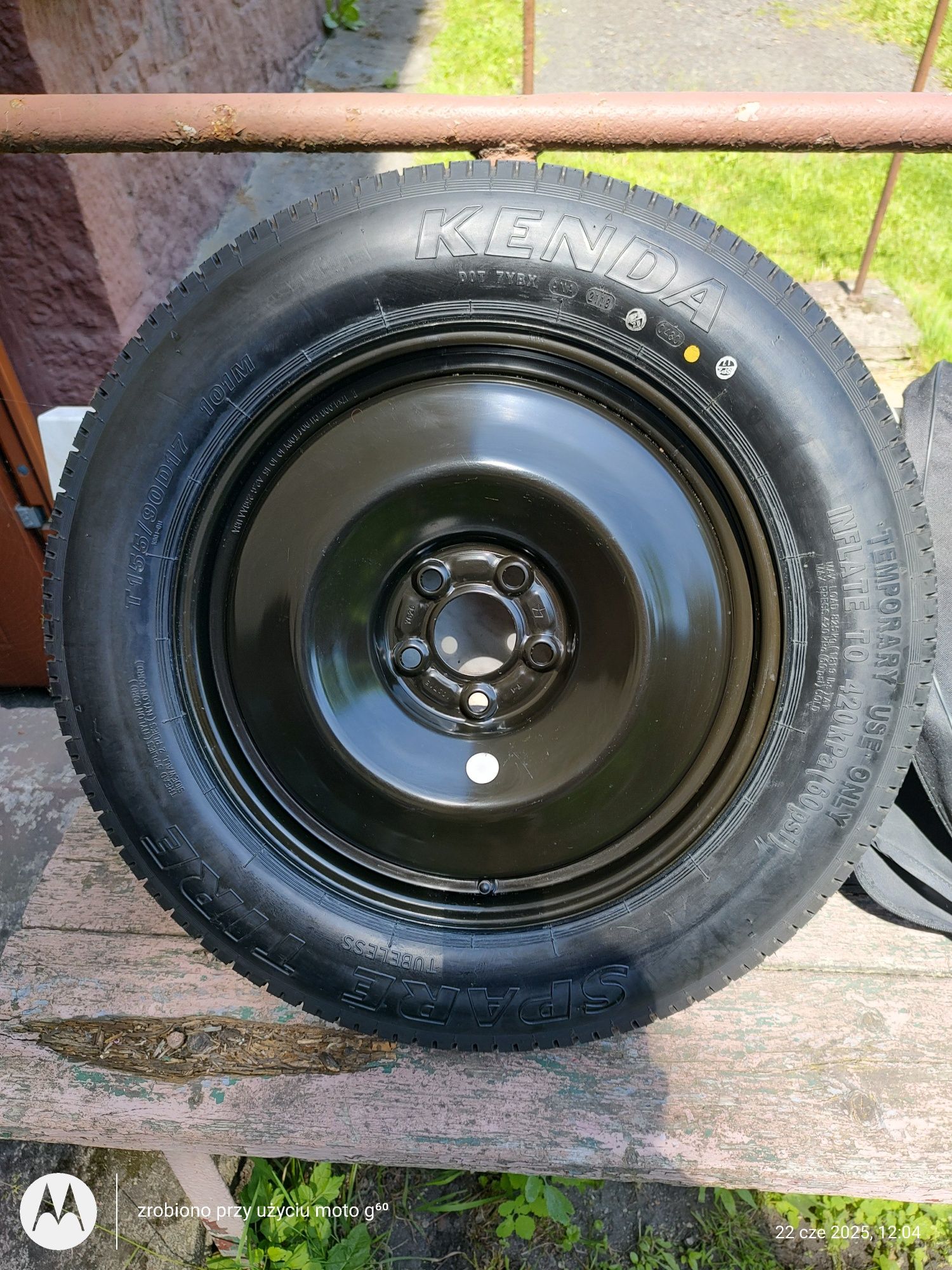 Koło zapasowe do Jeep compas