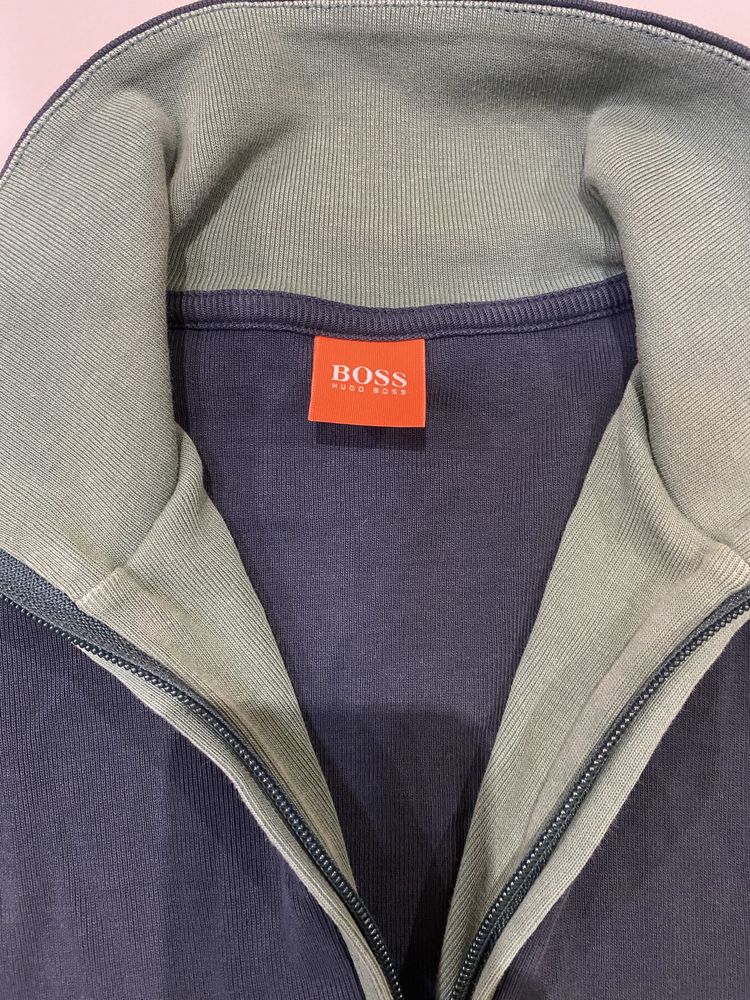 Bluza Hugo Boss męska,sweter zip 3/4 roz,M 46/48,s