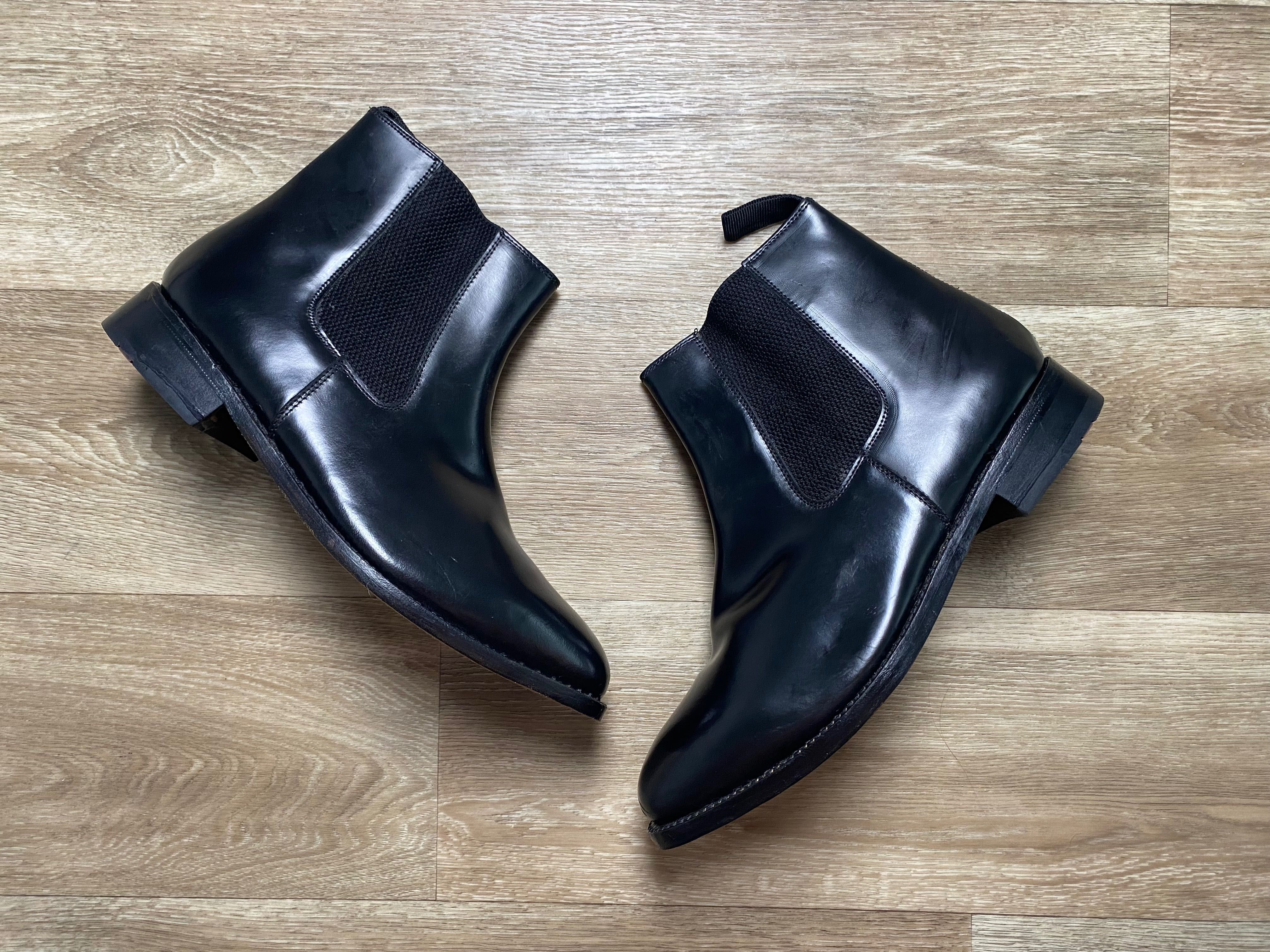 Шкіряні Чоловічі Челсі Samuel Windsor Handmade EU 44