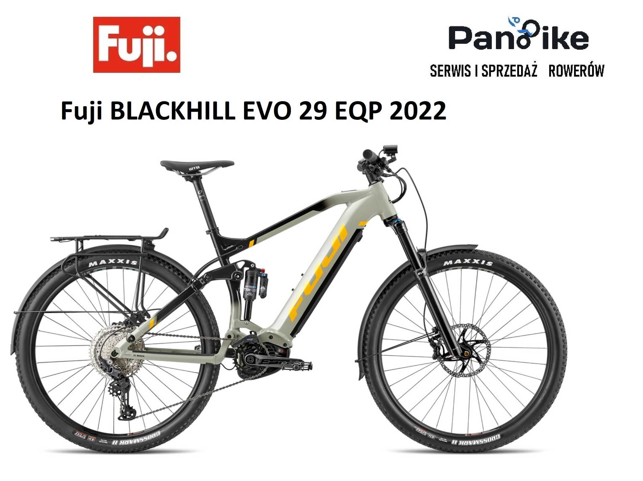 Promocja Rower e-bike Fuji BLACKHILL EVO 29 EQP 2022, 17 i 21"