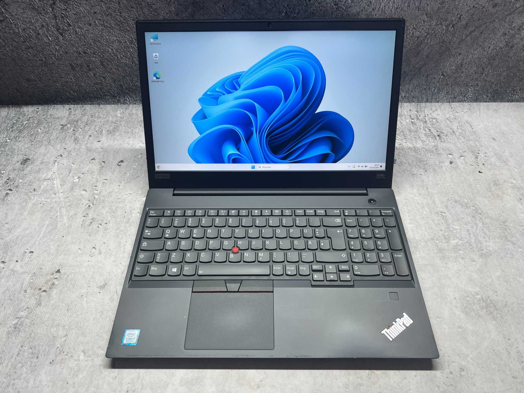 Lenovo ThinkPad E590 / INTEL i7-8565u/ 16GB DDR4/ 1TB SSD/ 15.6” FHD