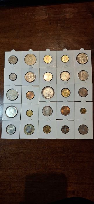 Moedas portuguesas colecção