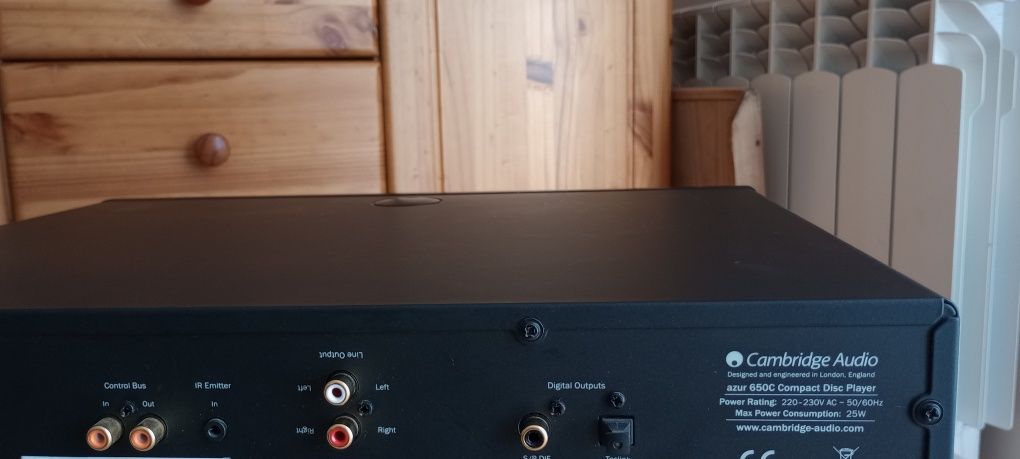 Odtwarzacz CD Cambridge audio azur 650c