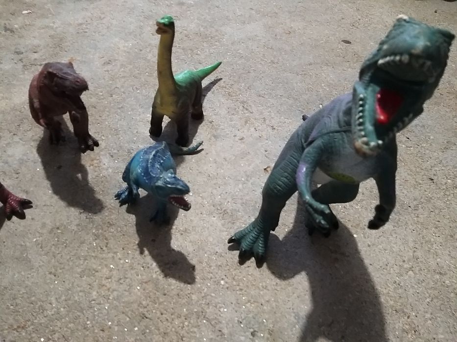 Dinossauros como novos