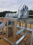 Rozdzielacz 6 drogowy do podajnika kubełkowego