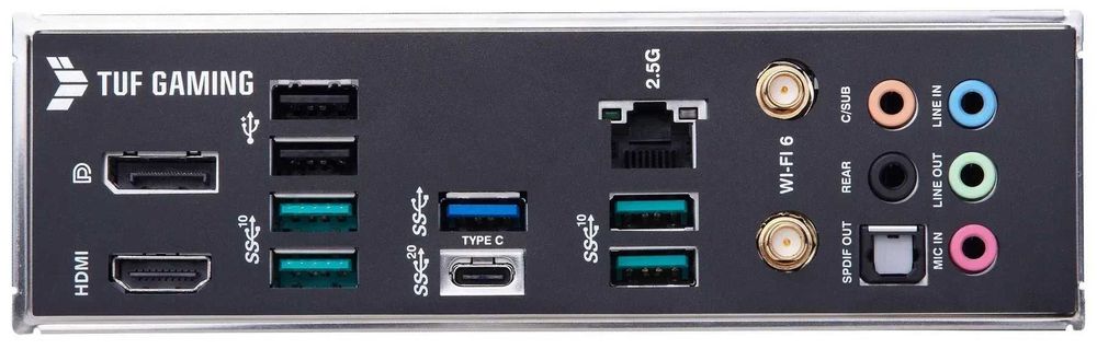 Материнська плата ASUS TUF GAMING B660M-PLUS WIFI (90MB1AZ0-M1EAY0)