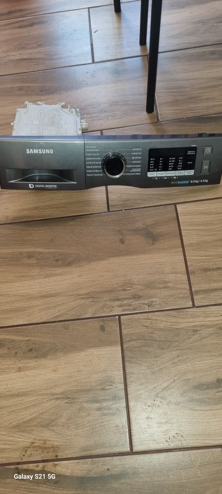 Panel z programatorem pralko suszarka samsung WD80K5A10OX