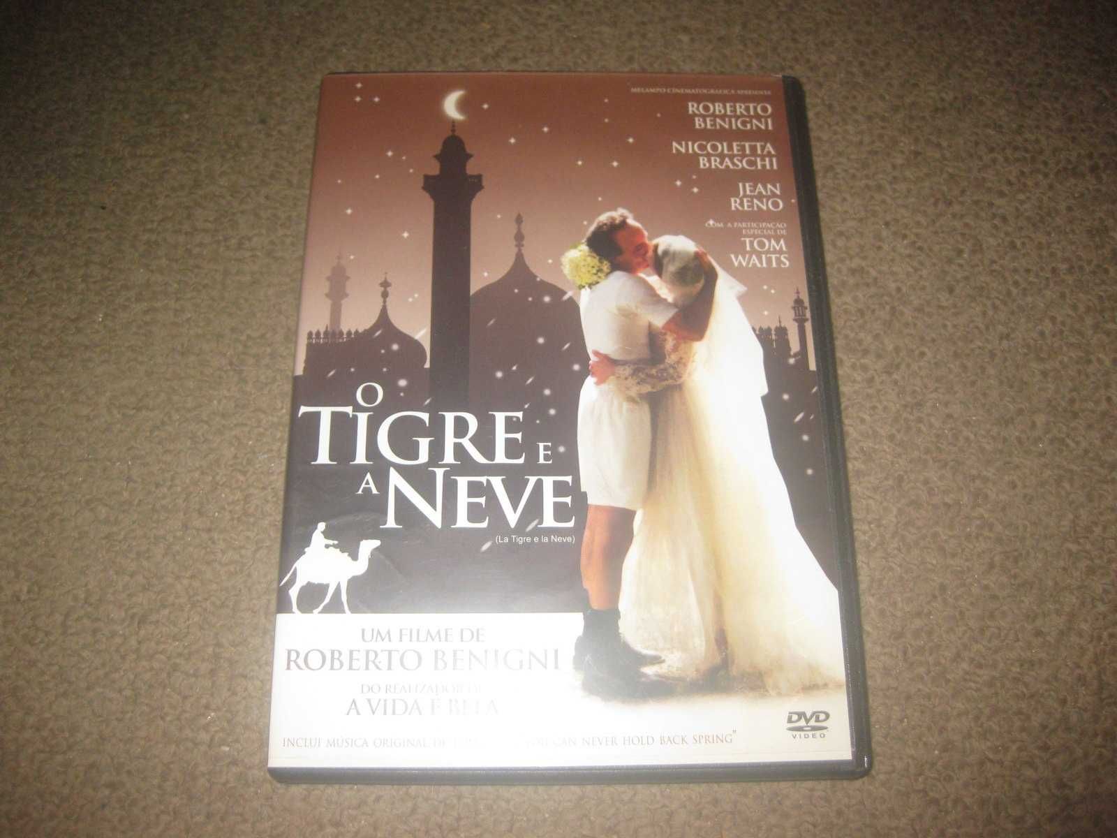 DVD "O Tigre e a Neve" de e com Roberto Begnini