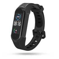 Pasek Armour Do Xiaomi Mi Band 5 / 6 Black