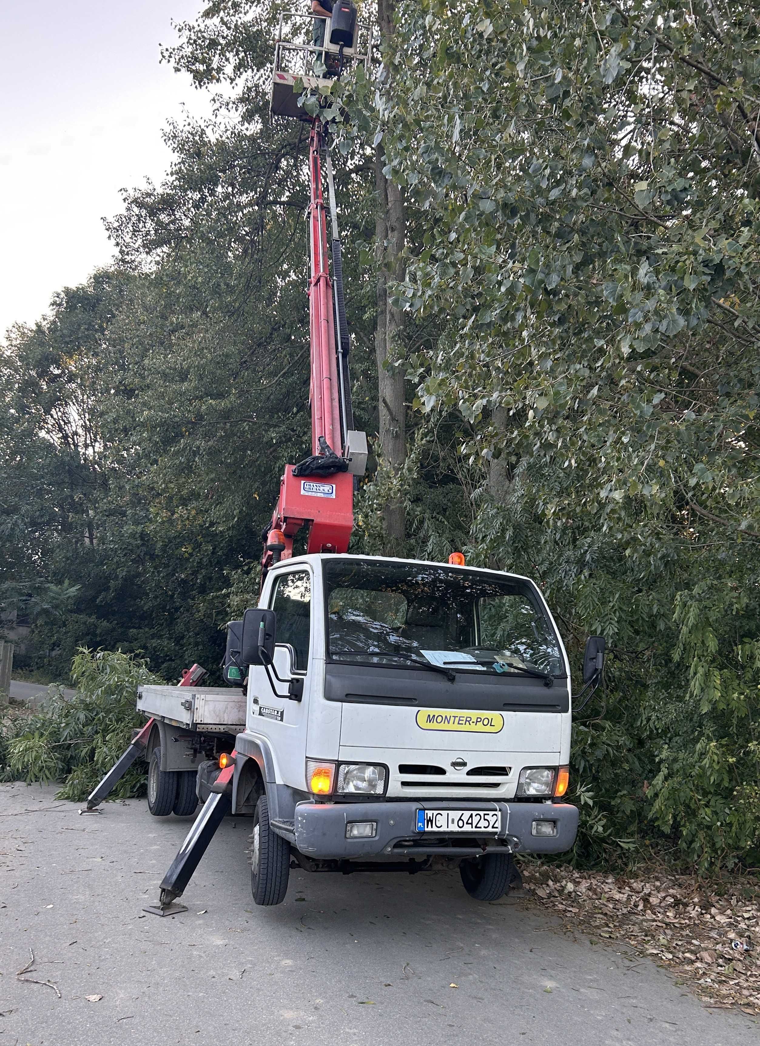 Podnośnik koszowy, Usługi, Wynajem podnośnika