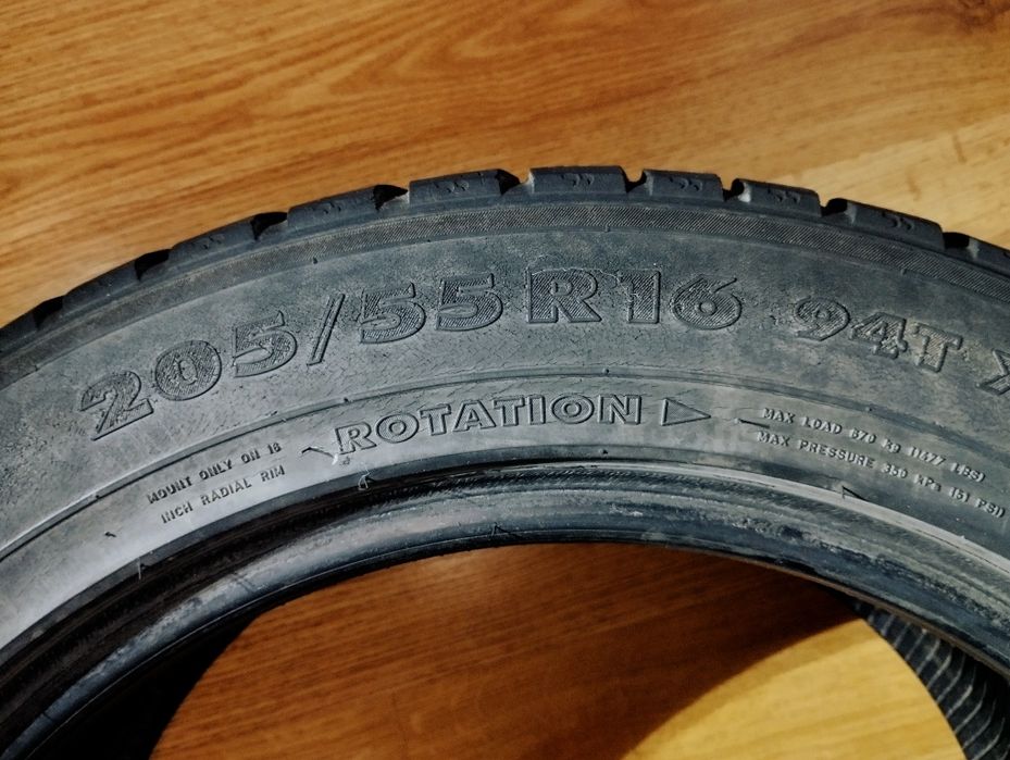 Резина зимова 16, nokian, шип.