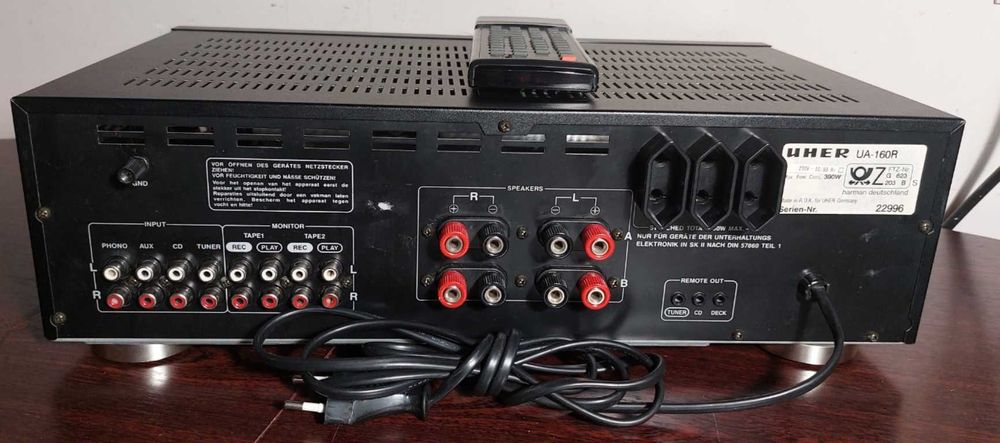 підсилювач Uher UA-160 R +пульт оригінал