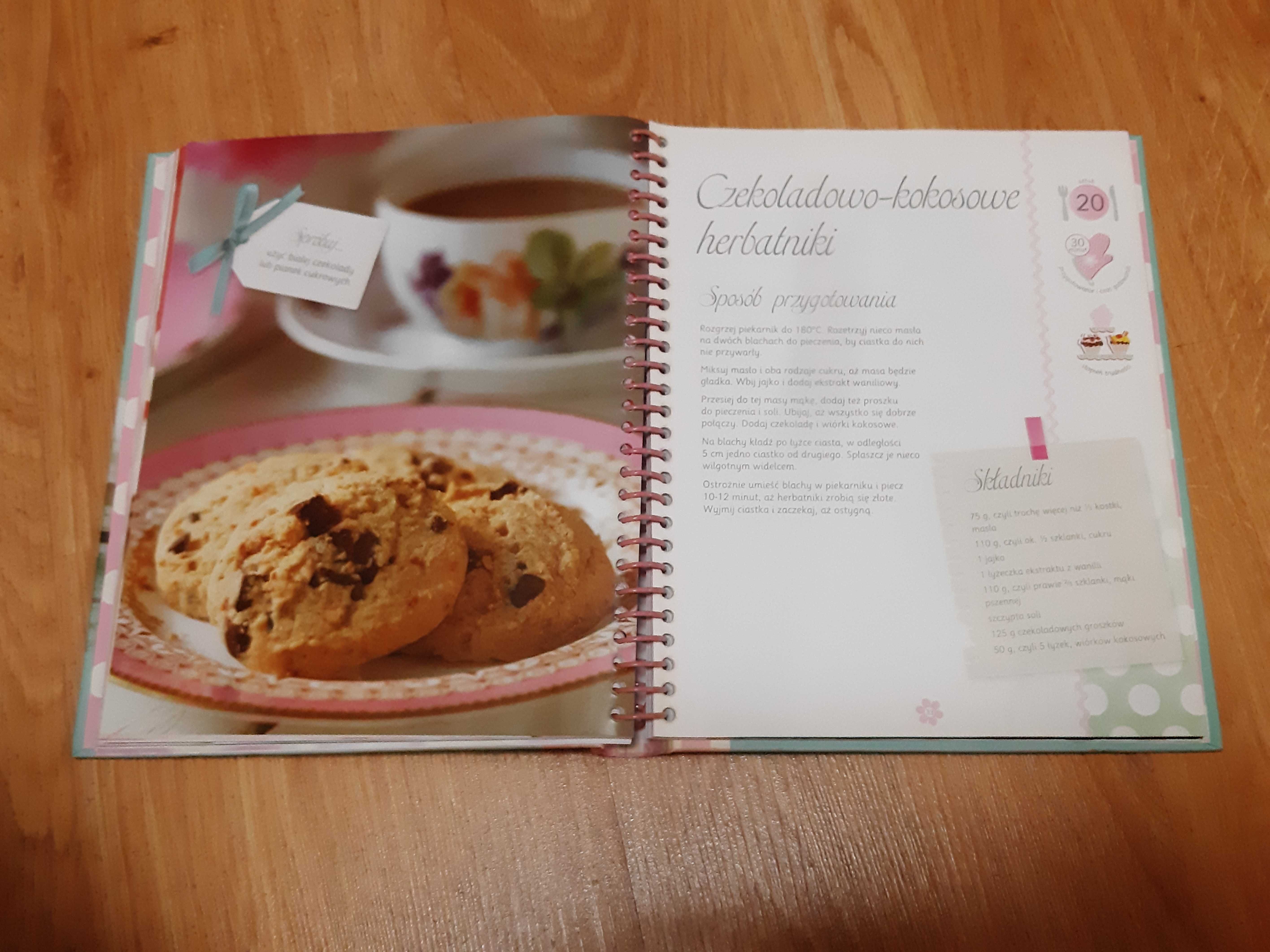 Książka kucharska dla dziewczynek