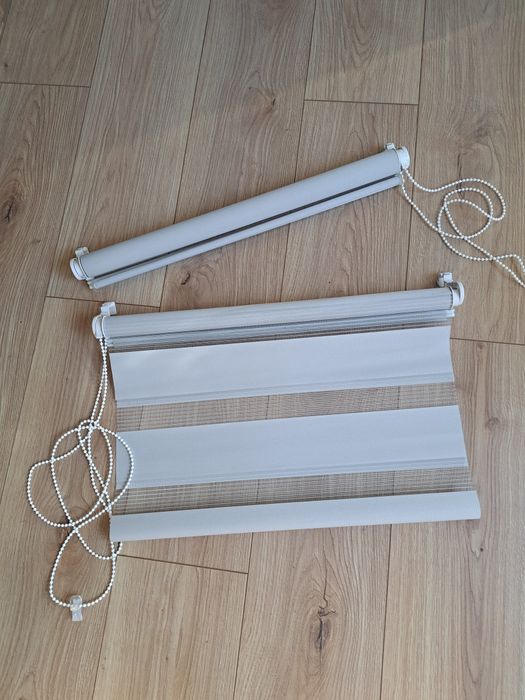 Rolety dzień/noc 52cm×130cm szare