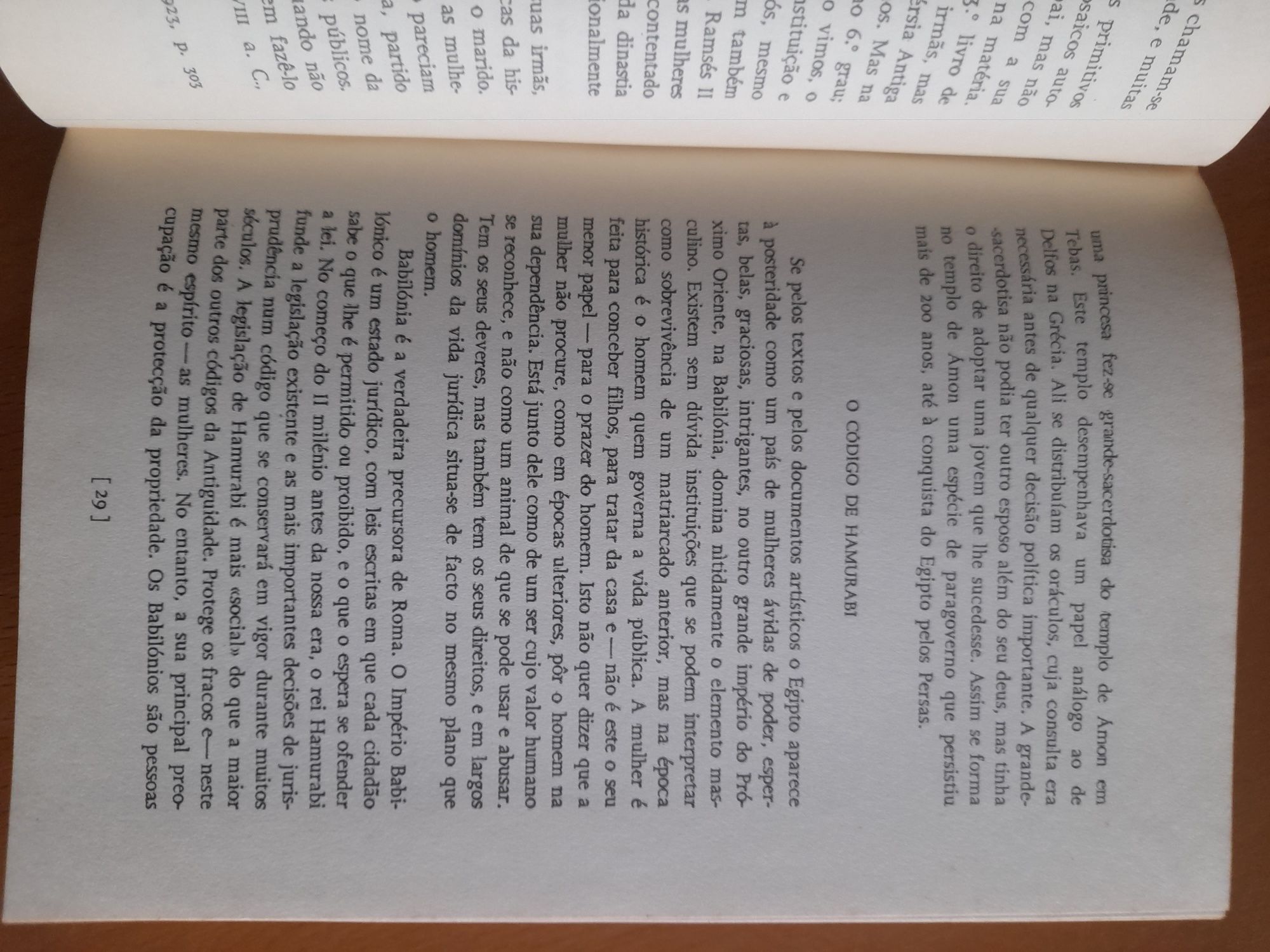 Livro " História da vida sexual"