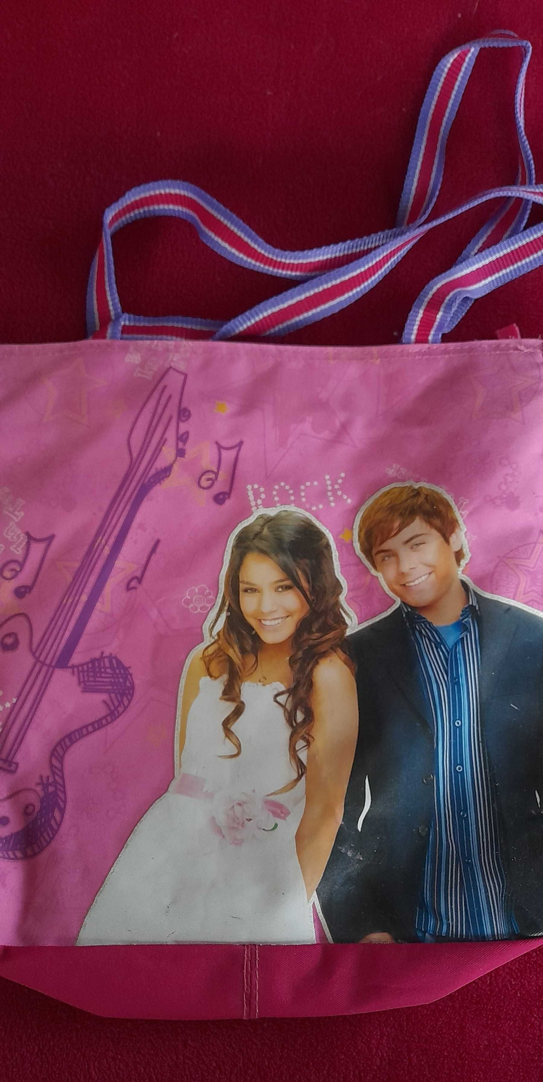 Torba na ramię High School Musical używana na uszy rozmiar 31cmx31cm