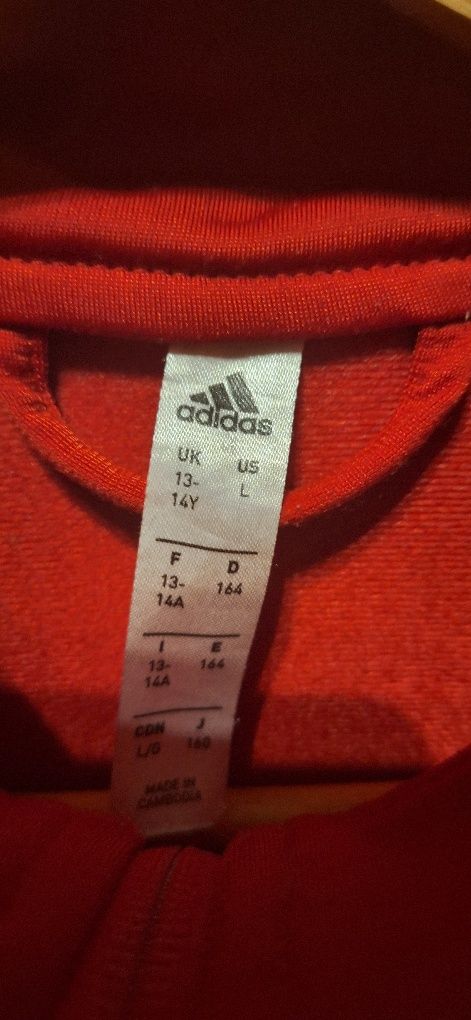 Bluza materiałowa adidas 13-14 lat 145/152