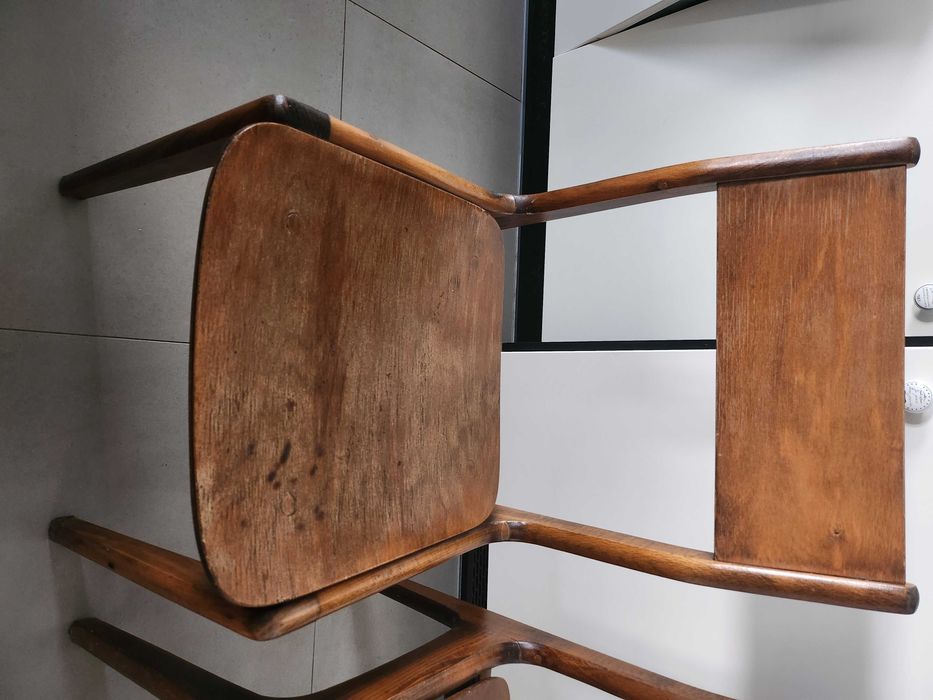 Krzesła ASTER - Opolskie Fabryki Mebli PRL, loft x 2 szt.