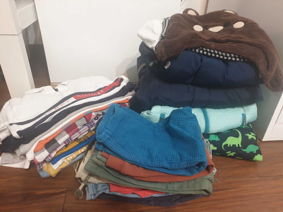 Mega paka dla chłopaka 98-104+ kombinezon