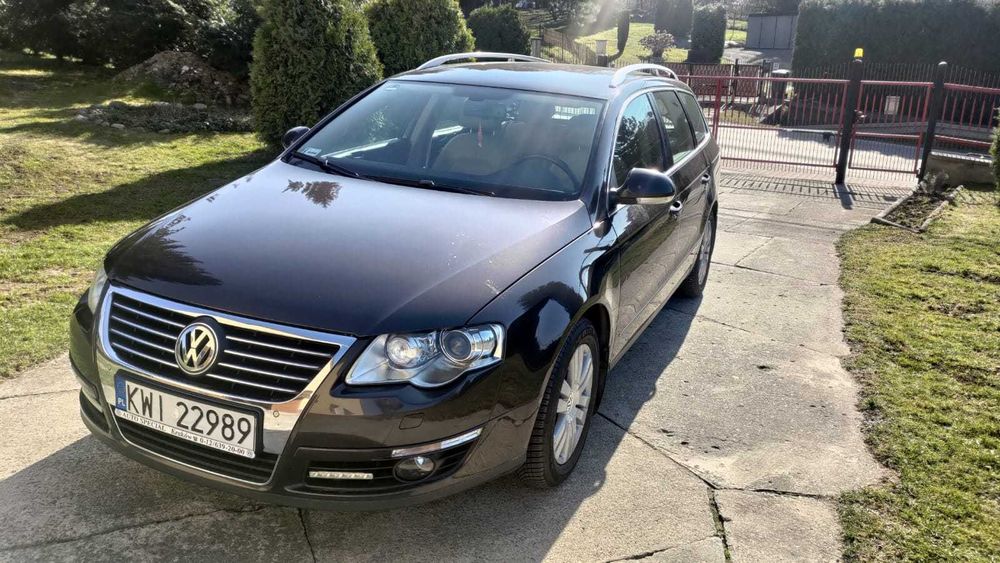 VW Passat B6 - Kombi - stan b.dobry, 209 tys. km, pełna historia