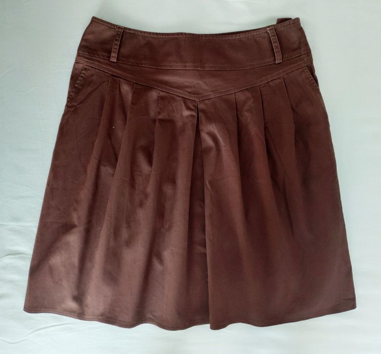 Czekoladowa brązowa spódnica Atmosphere Primark 38